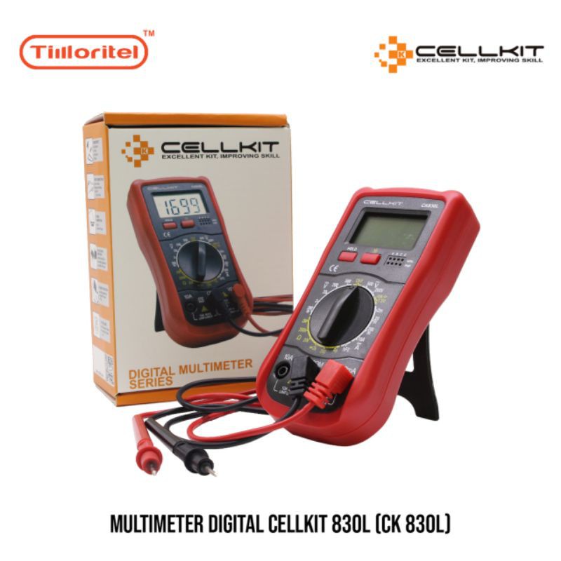 MULTIMETER DIGITAL CELLKIT 830L (CK 830L)