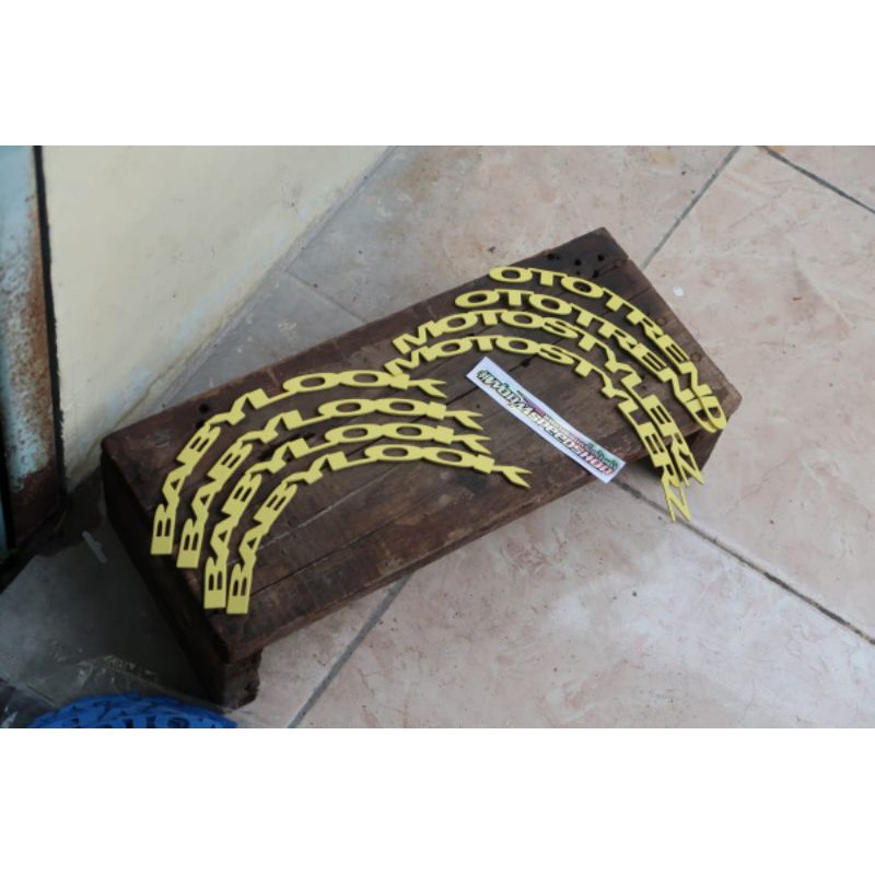 Font Ban Motor Ring 14 Babylook Ototrend Motostylerz