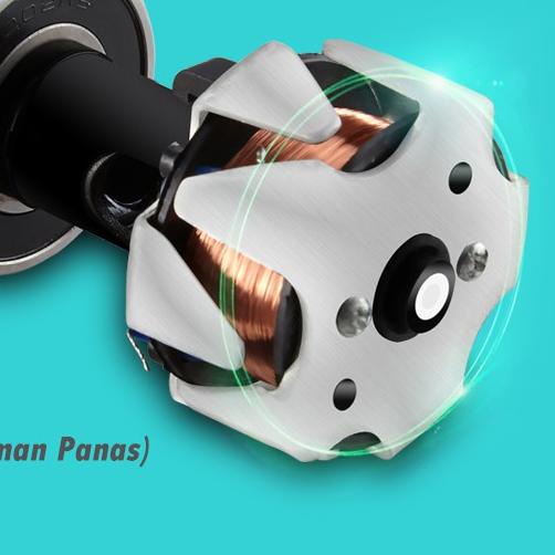 ♡ AOKI Kipas angin jepit eva lentur adem tempel dinding 380mm ✱