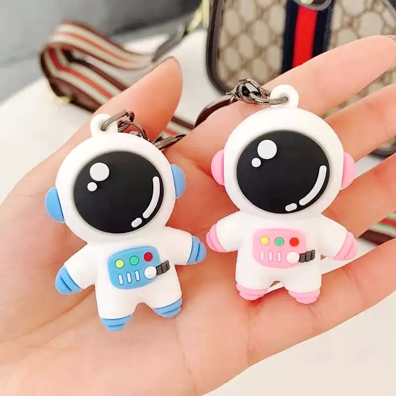 GANTUNGAN KUNCI ASTRONOT // Ganci Karakter Astronot Unik Lucu | Gantungan tas | Bag Charm | Souvenir Murah | Keychain | COD