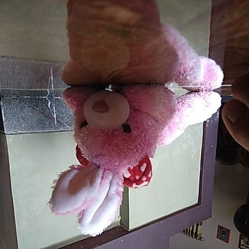 BONEKA BERUANG MINI PINK