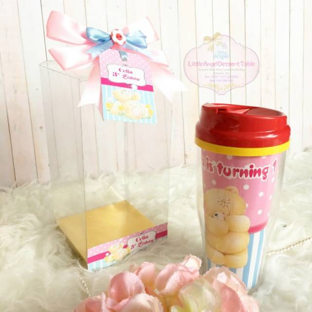 HAMPER / SOUVENIR TUMBLER WITH MIKA BOX PACKAGING