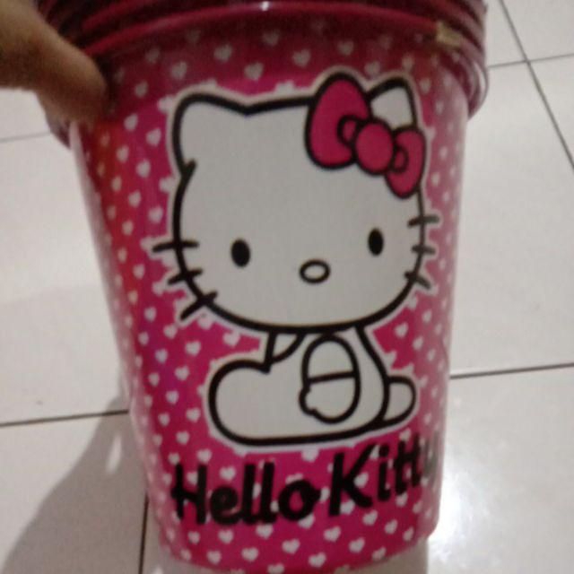 Tong Sampah Karakter Kartu  / Souvenir Ulang Tahun /  Frozen / Tsumtsum / Pony /mickey / Hello Kitty