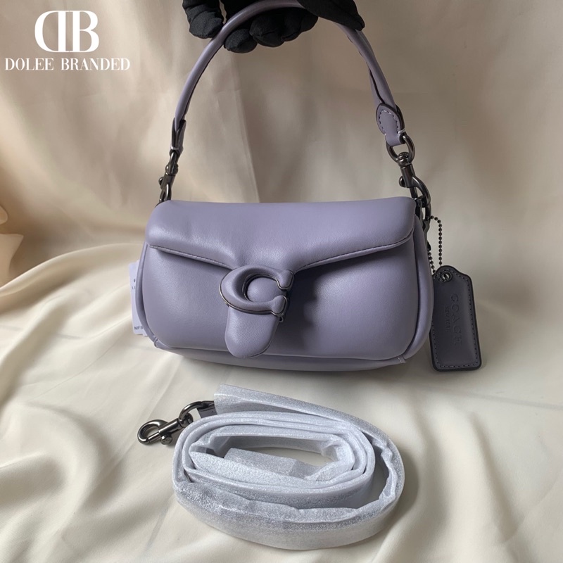 Coach Pillow Tabby Shoulder Bag 18 Purple (C3880)