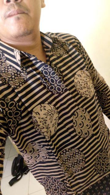 Couple Batik Shofia Brokat Tile Mutiara