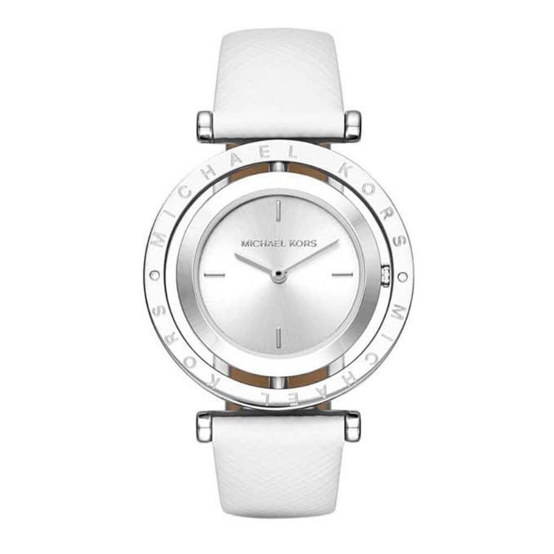 JAM TANGAN PRIA WANITA | RANTAI | KULIT | KARET | MURAH | MICHAEL KORS MK 2524 - STRAP RUBBER ORI