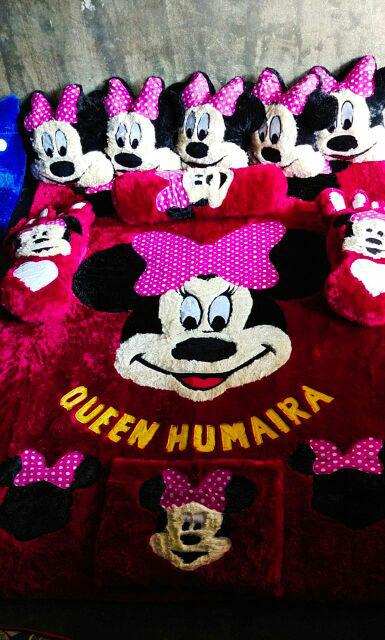 Karpet Motif Keropi Full Set