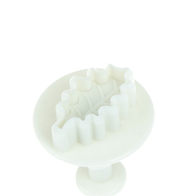 3pcs Cetakan Pemotong Adonan Kue Fondant Desain Daun Untuk Dekorasi