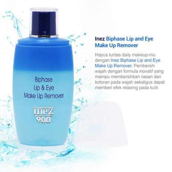 INEZ 900 BIPHASE LIP &amp; EYE MAKEUP REMOVER 125ML