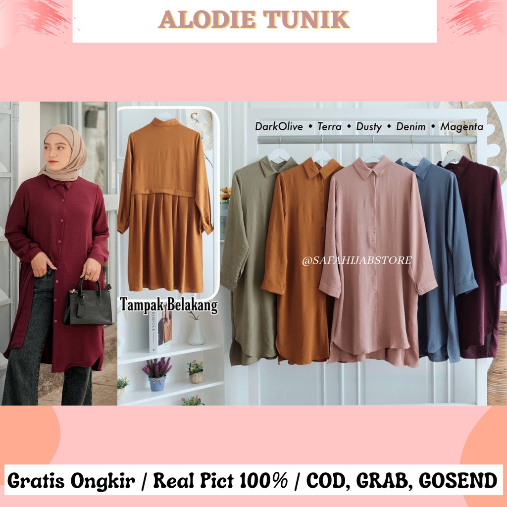 ALODIE TUNIK / TUNIC / ATASAN KERJA