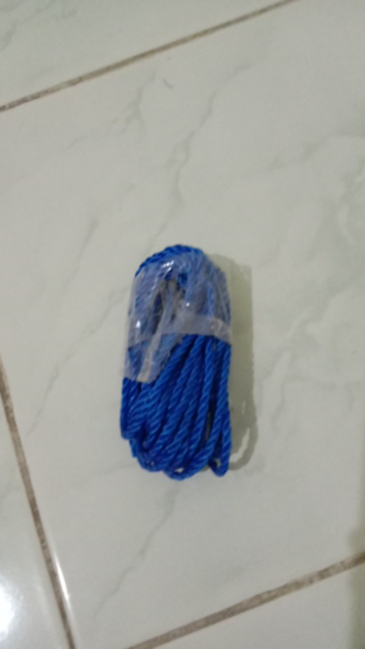 Tali Tambang Plastik 4 | 6 | 8 | 12 Mm Per Meter Ikat Barang Bangunan Proyek
