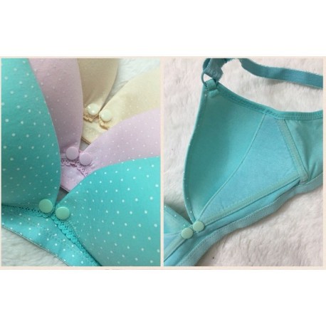 Bra Menyusui / BH Menyusui Nursing Bra chelyne Polka 639 tanpa kawat / Kutang