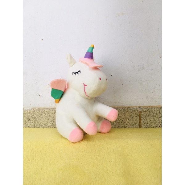 [MAINAN ANAK] BONEKA UNICORN DUDUK/GANCA UNICORN