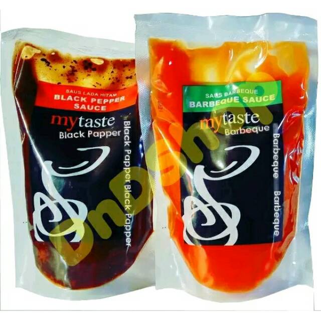 

mytaste Blackpapper Sauce 500g+Bbq sauce 500g