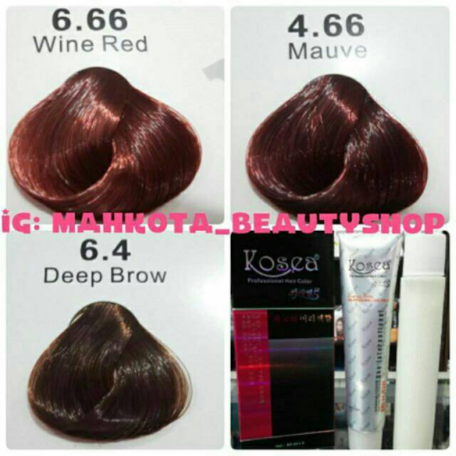 CAT SEMIR  RAMBUT  KOSEA PROFESSIONAL HAIR COLOR Shopee 