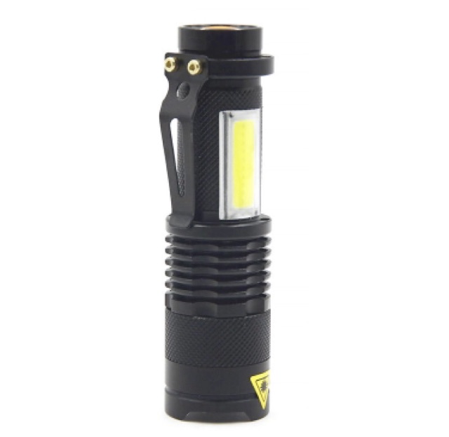 [ORIGINAL 100%] TaffLED Senter LED 3800 Lumens Waterproof Pocketman COB Zoomable