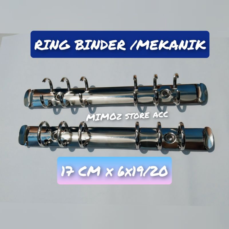 RING BINDER /MEKANIK NIKEL