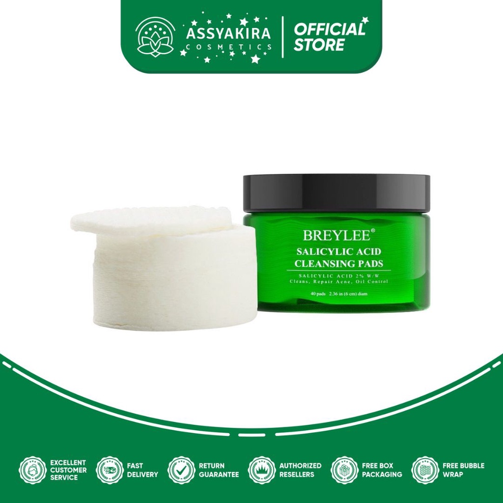 Breylee Tea Tree Salicylic Acid Cleaning Pads - Cleanser Pad