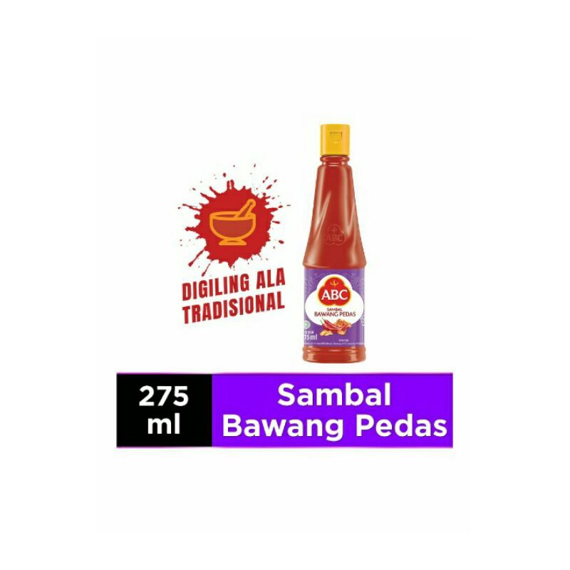 Abc Sambal Bawang Pedas 275MI