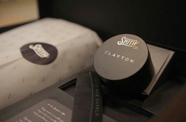 SMITH CLAYTON PREMIUM HAIR CLAY POMADE MATTE free sisir