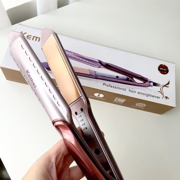 Catokan Kemei KM-471 , Catokan pelurus salon , catok rambut Dijamin awet ORI
