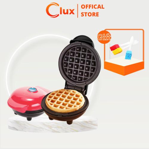Waffle | Pembuat Waffle Listrik Mini Mesin Wafel Sarapan Mini Waffle Utilitas