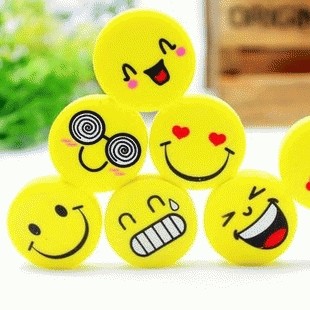 

Set Penghapus Pensil Unik / Lucu Motif Emoji (Isi 4)