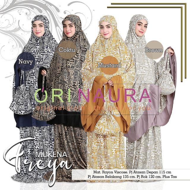 MUKENA DEWASA BAHAN RAYON VISCOSE MOTIF ETHNIC | MUKENAH JUMBO | BEST SELLER | ORIGINAL