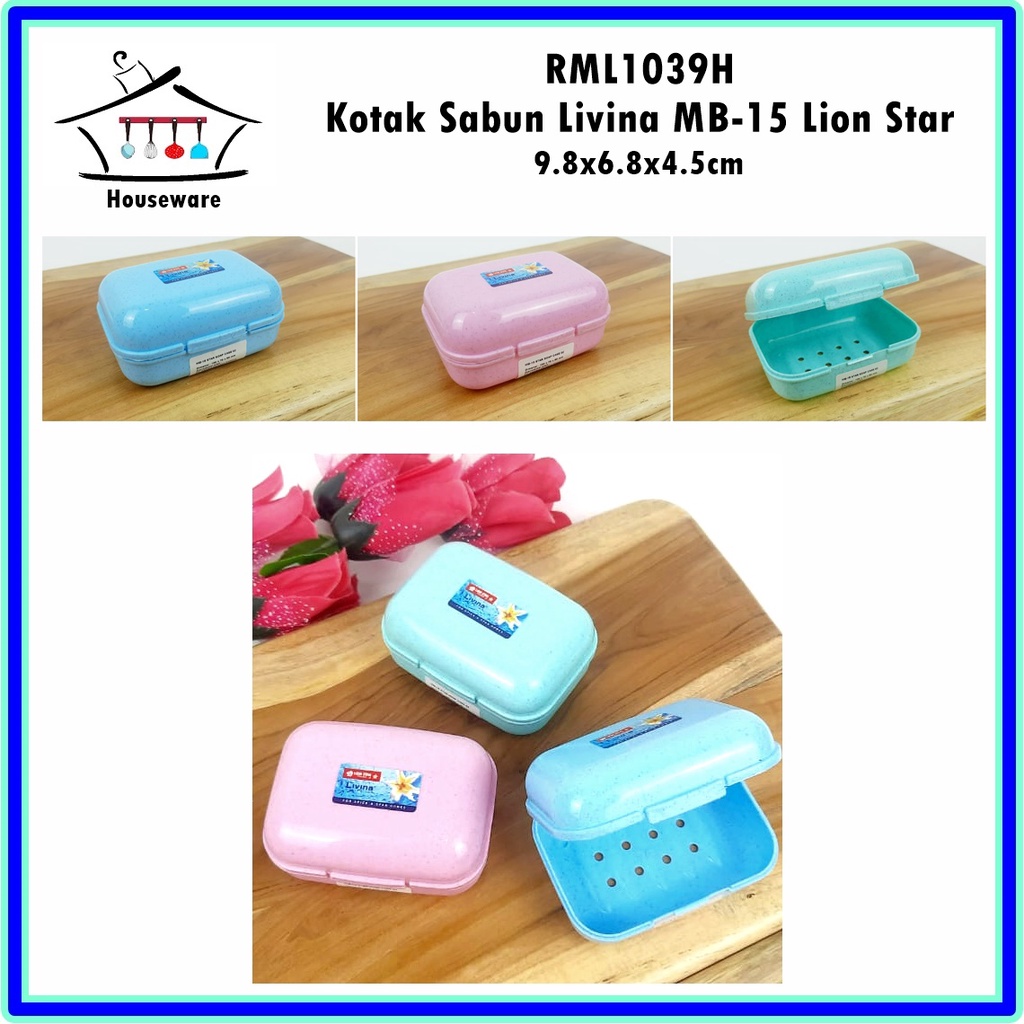 Kotak Sabun Livina Lion Star MB-1/MB-1/MB-10/MB-15