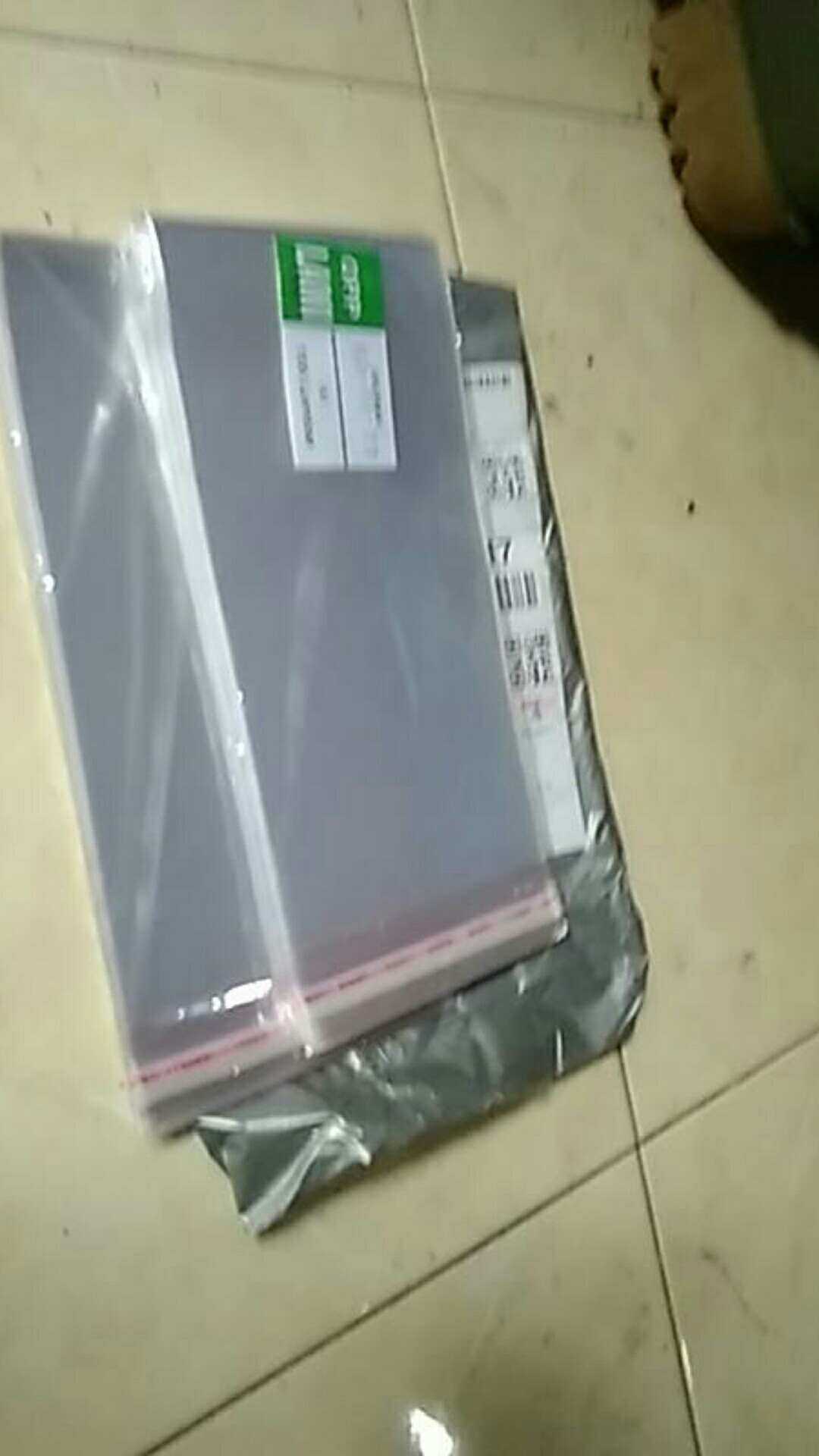 Plastik Opp 11x22 Muat Masker Untuk 1 Lusin. Isi 100