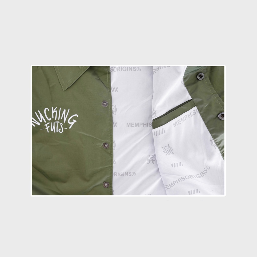 COACH JACKET - NUCKING FUTS (MOSS GREEN)