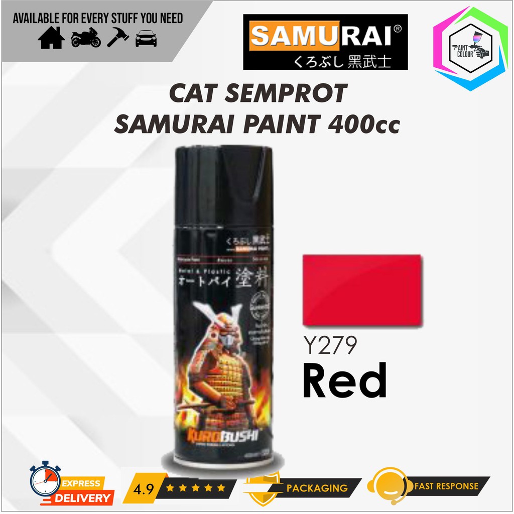 Samurai Paint Y279* Red Cat Semprot/Pylox