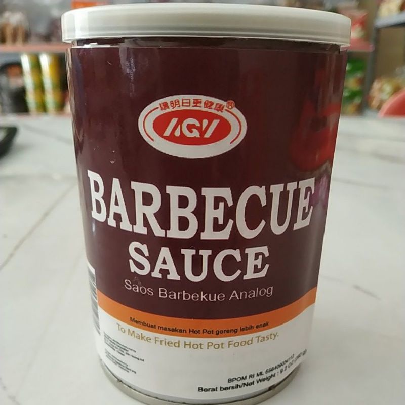 

Barbecue sauce 沙茶酱 260gr exp:28-08-2026/saos barbecue analog/vegetarian