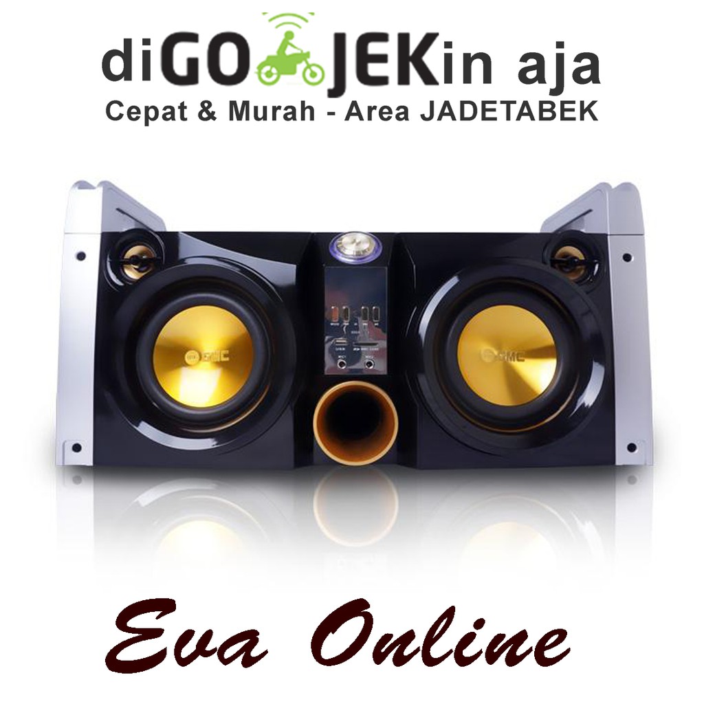 Mutlimedia Speaker Bluetooth GMC 899A 55 Watt Super Woofer Bass