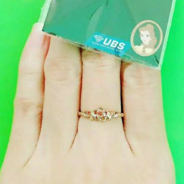 Cincin princess belle rose UBS kadar 700