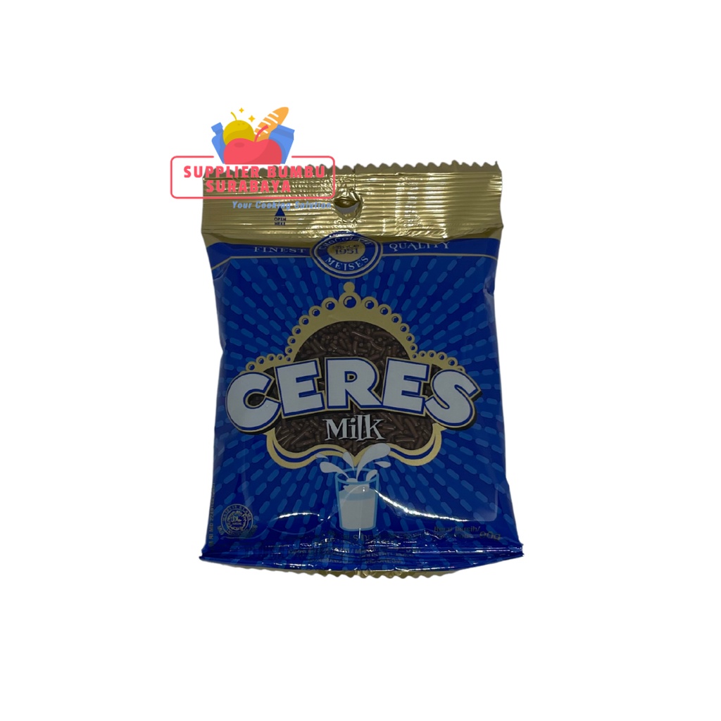 Meses Ceres Coklat Milk Classic Festive Dark Chocolate 90g