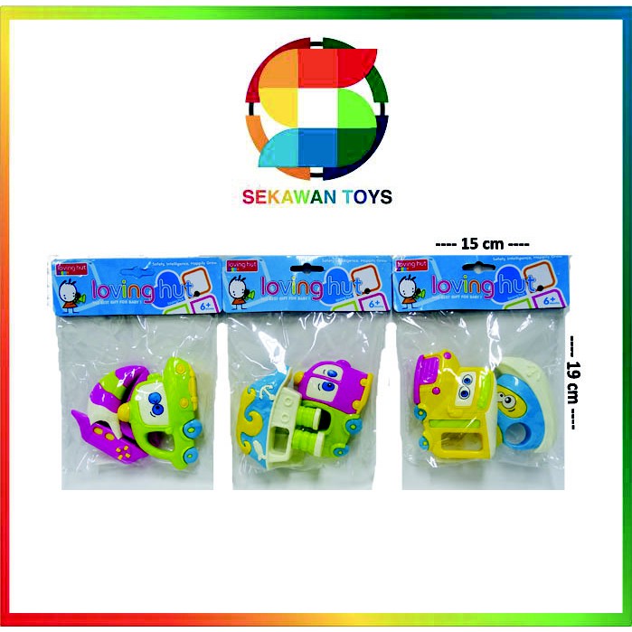 Sekawantoys Mainan krincingan bayi baby rattle / kerincingan bayi ( SKW.13014)