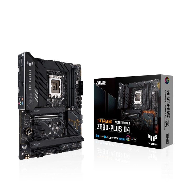 Motherboard ASUS TUF GAMING Z690-PLUS D4 ATX LGA1700 HDMI DP | Z690+ D4