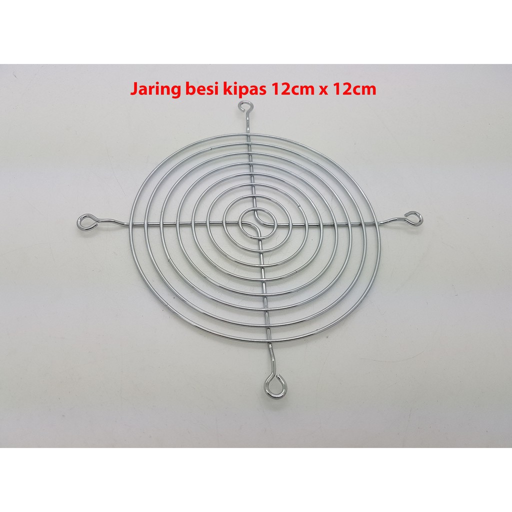 Jaring Besi Fan DC / AC Kipas 12cm x 12cm