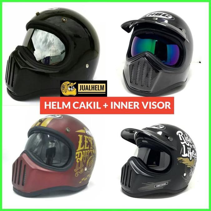 Helm Cakil Hbc + Inner Visor