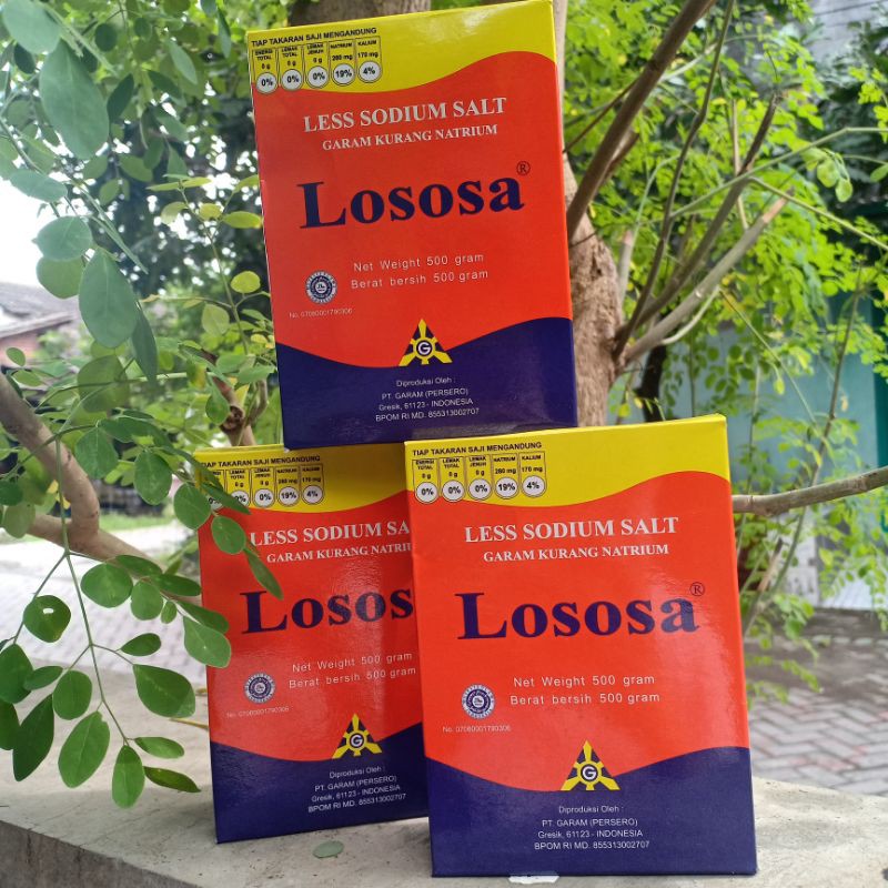 

Garam Lososa 500Gr - Garam Rendah Natrium - Garam Rendah Sodium - Garam Sehat Untuk Masak