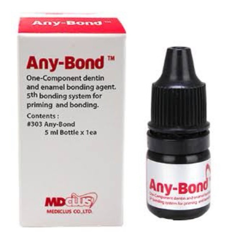 Anybond any-bond any bond dental bonding gigi generasi 5 resin composite lem tambal gigi veneer komposit primer lem gigi palsu