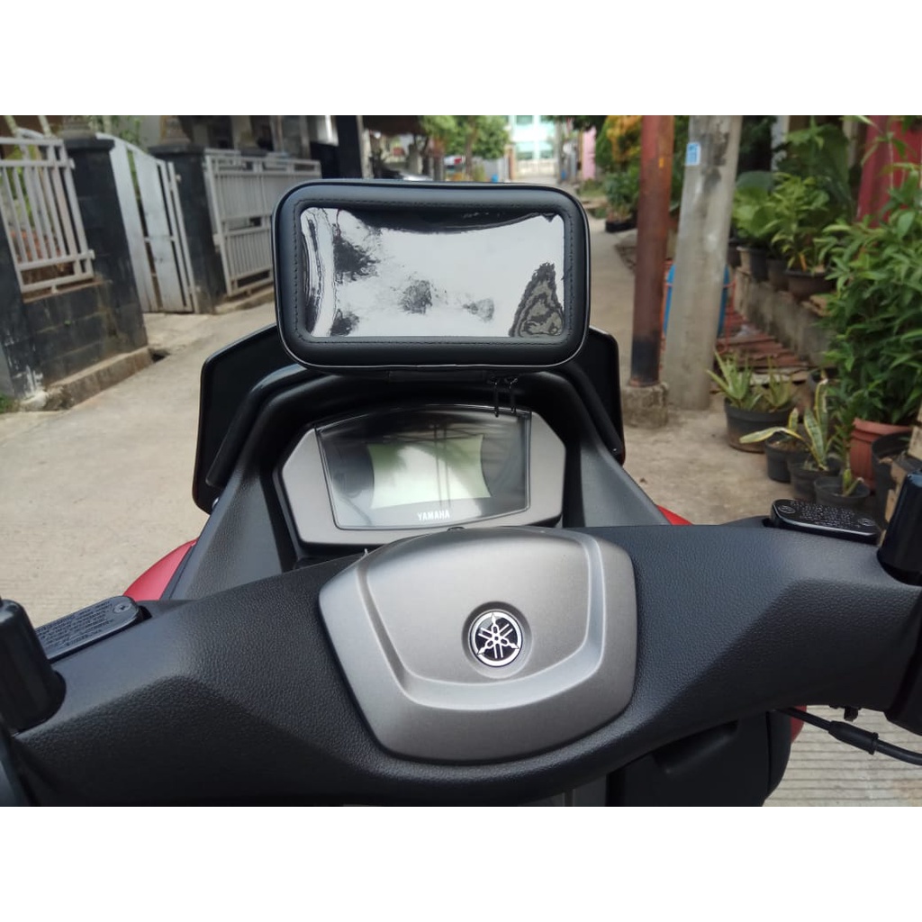 [ABIL JAYA PERKASA] HOLDER HP GPS YAMAHA NMAX NEW HOLDER HP WATERPROOF YAMAHA NMAX NEW