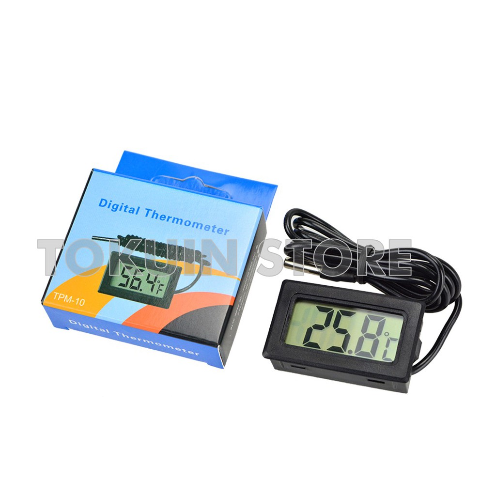 Thermometer Digital Probe LCD Display Termometer Aquarium Akuarium