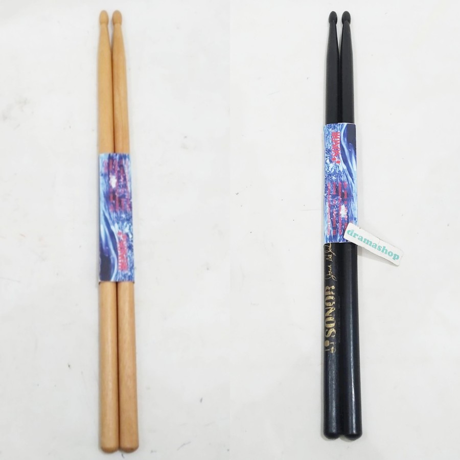 stik drum sticks stick perkusi kayu dramashop