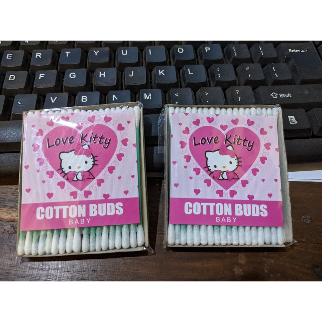 Selection Cotton Bud Buds Korek Kuping Telinga Kucing Anjing FEZONE