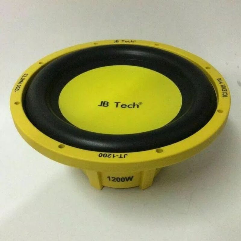 subwoofer JB Tech 12 inch dauble coil magnet besar