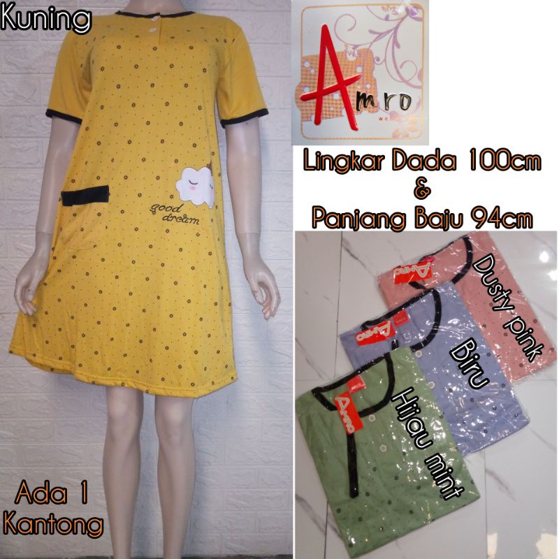 Amro Daster Kaos Label Merah