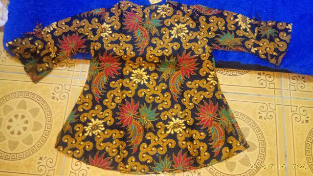 Bls 381 Blus Batik Cewek Blouse Batik Wanita Seragam Batik Kerja Batik Kantor Batik Muslim Solo