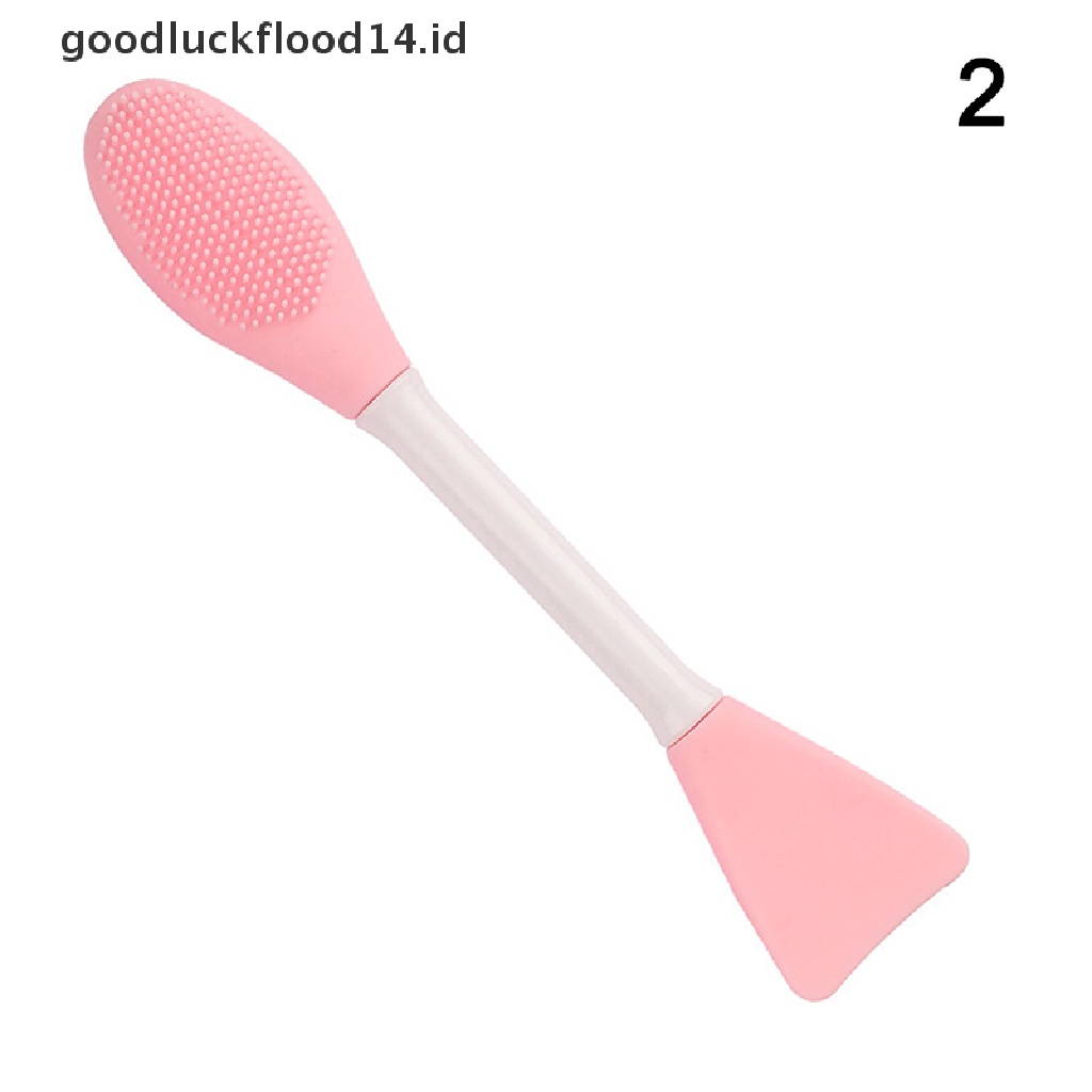 [OOID] Multifunction Facial Stirring Brush Soft Silicone Mask Brush Face Clean Brush ID